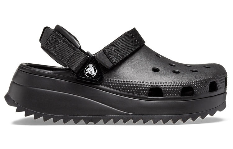 Crocs Classic Hiker Casual Sandals Unisex Black 206772-060 - 3