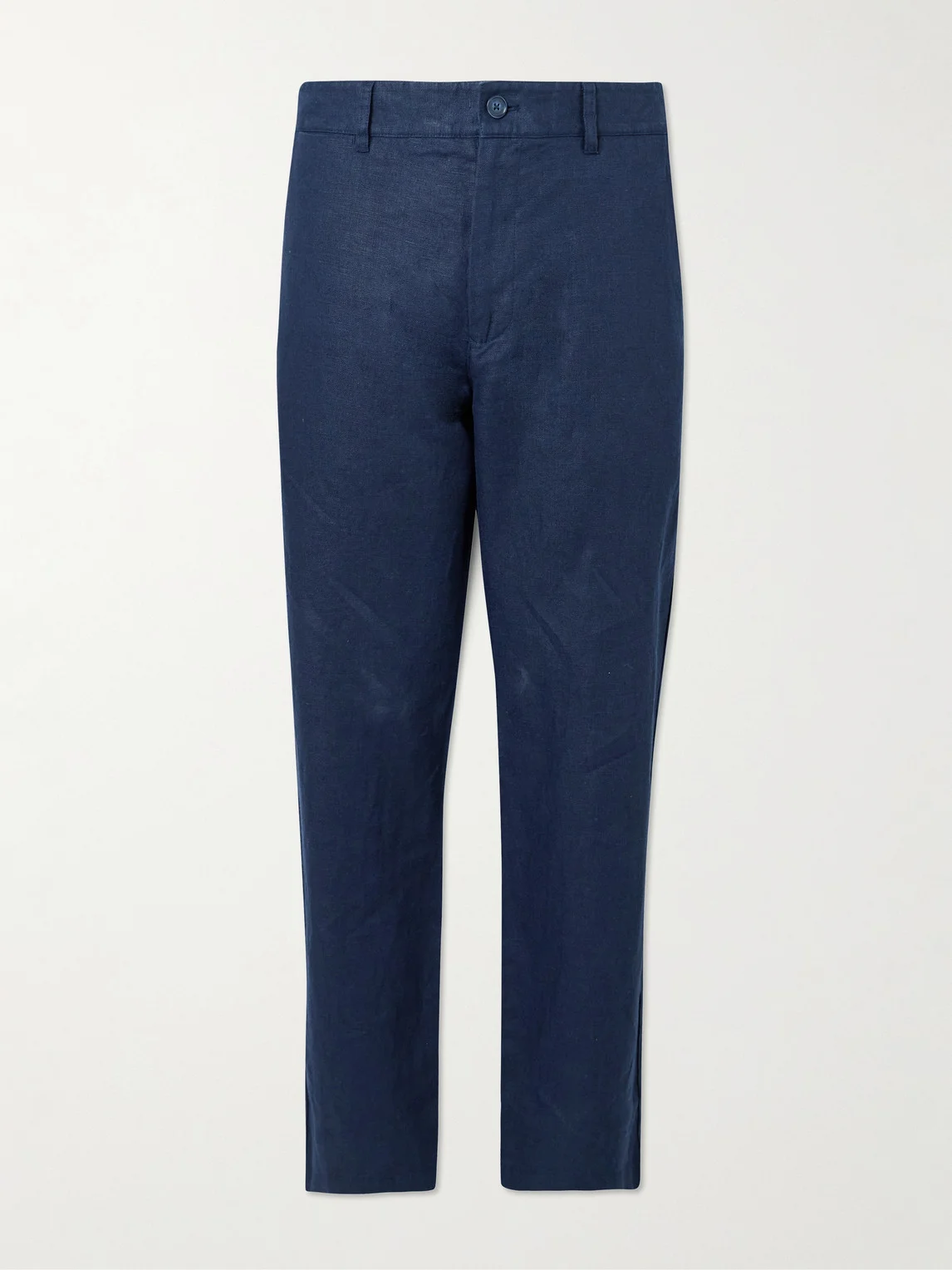 Aden 1454 Straight-Leg Linen Suit Trousers - 1