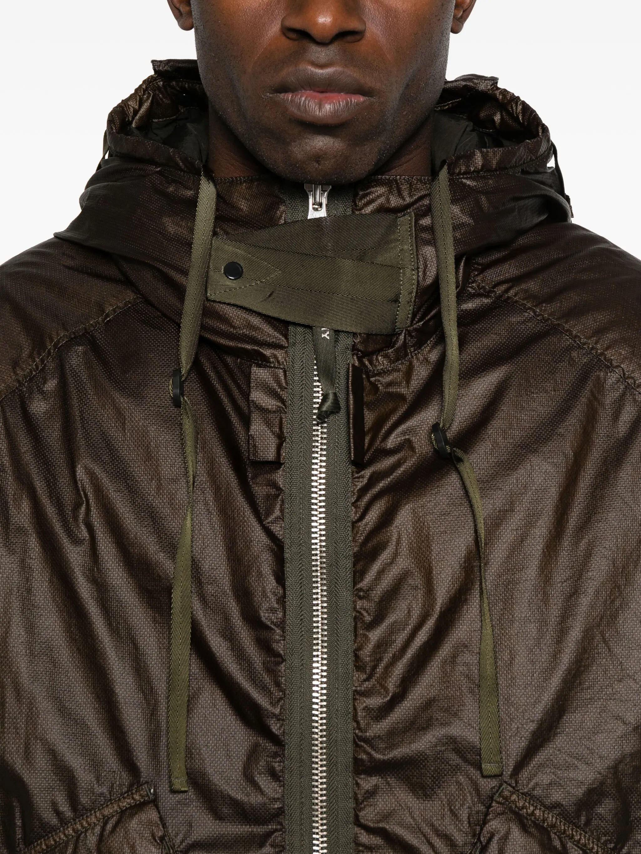 C.p. Company Hooded Drawstring Jacket - 3