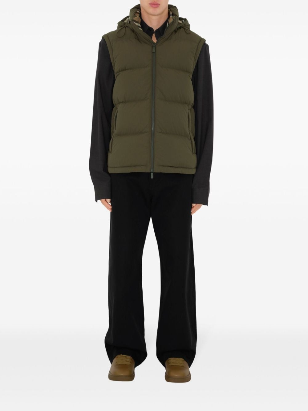 detachable-sleeve puffer jacket - 5