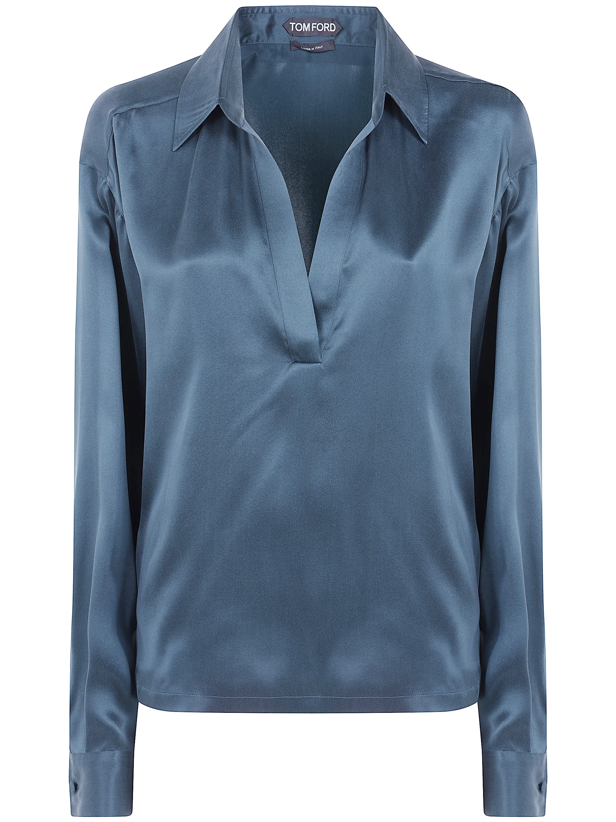 Polo Shirt Silk 100% "Peach Feel Silk Satine" - 1