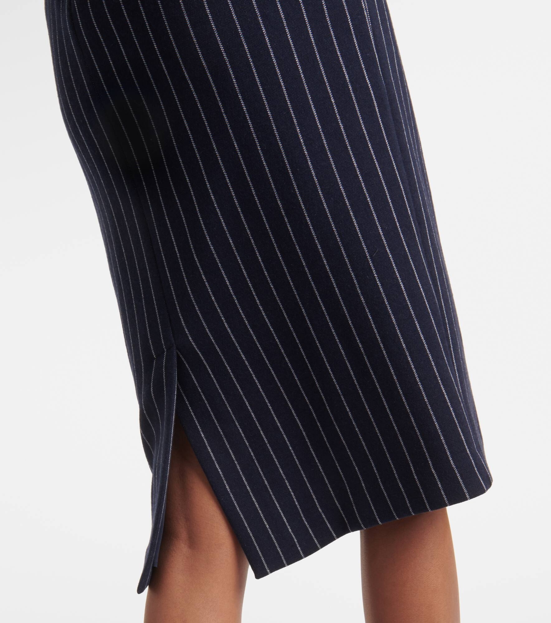 Tunica striped cotton-blend midi dress - 5