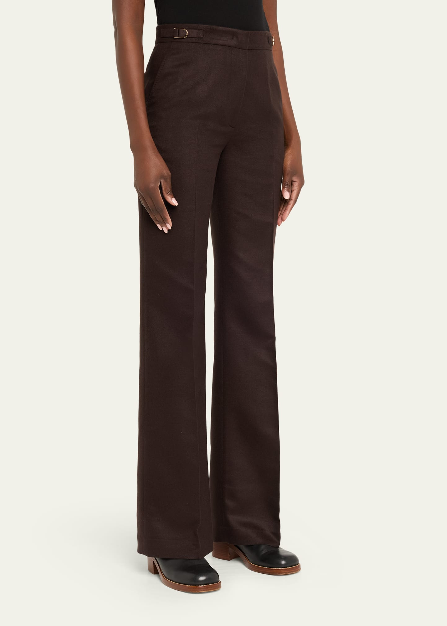 Vesta Silk Straight-Leg Pants - 4