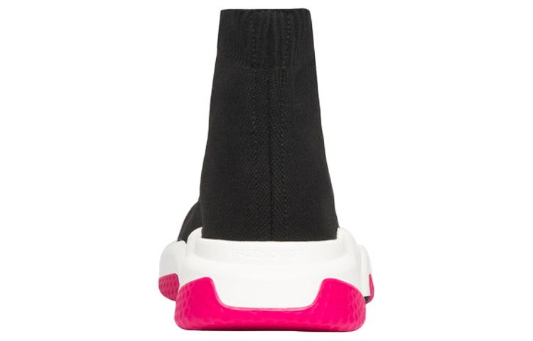 (WMNS) Balenciaga Speed Trainers 'Black Pink' 540681W05G01000 - 4