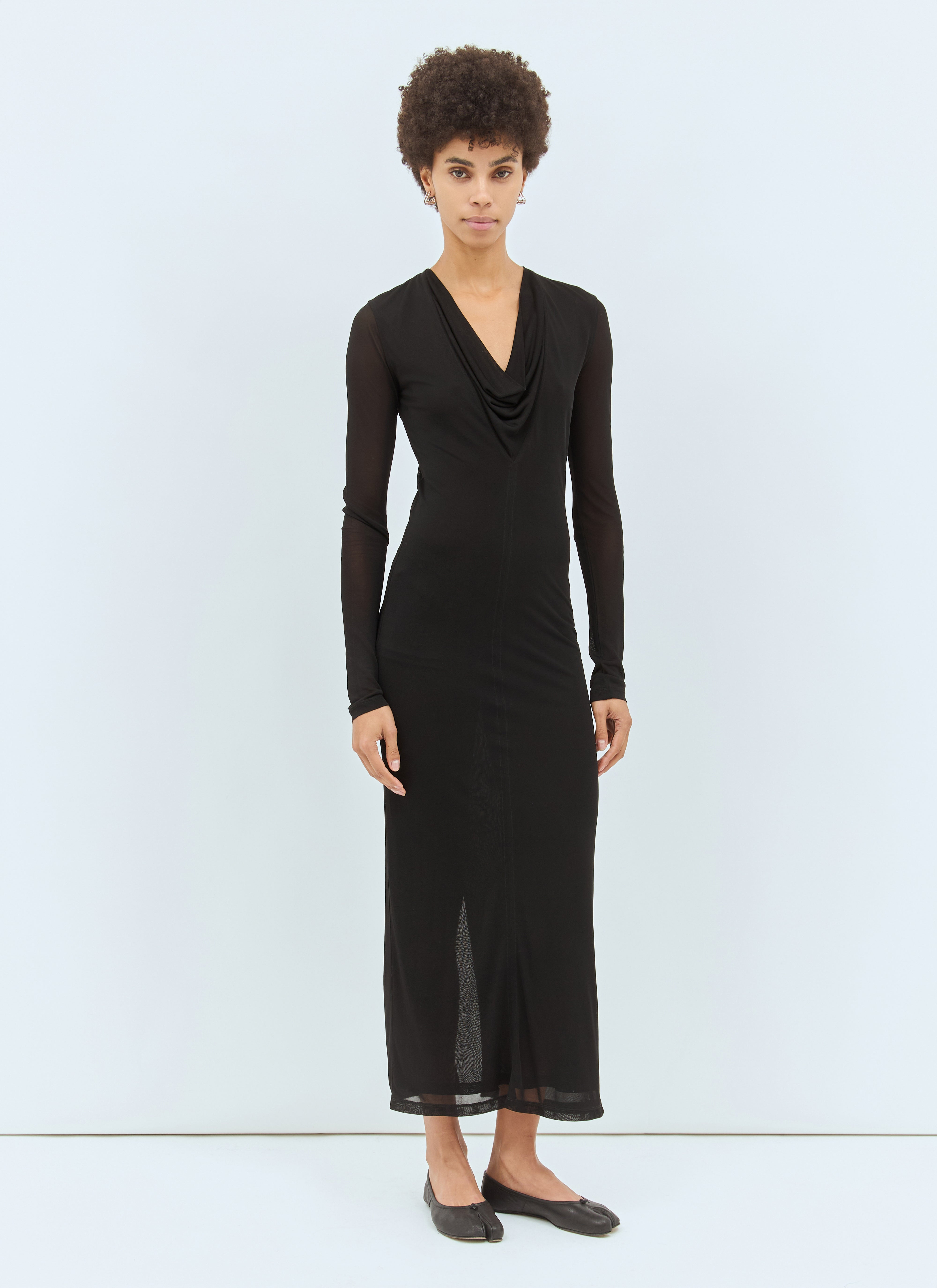 Toteme Women Draped V-Neck Maxi Dress - 2