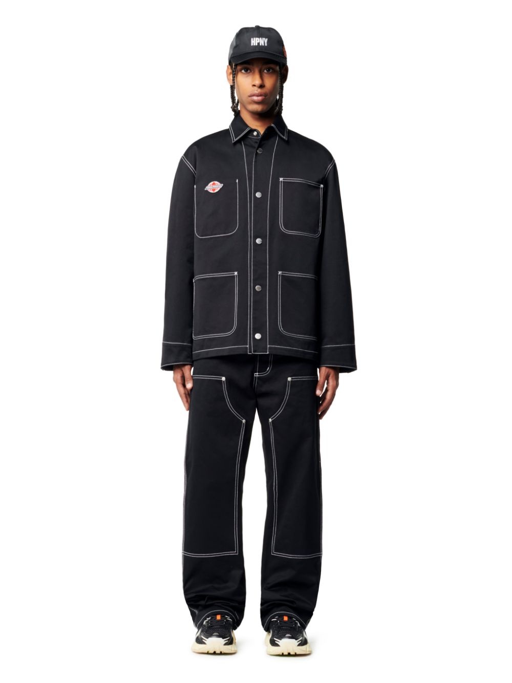 White Stitch Ghost Pocket Jkt - 2