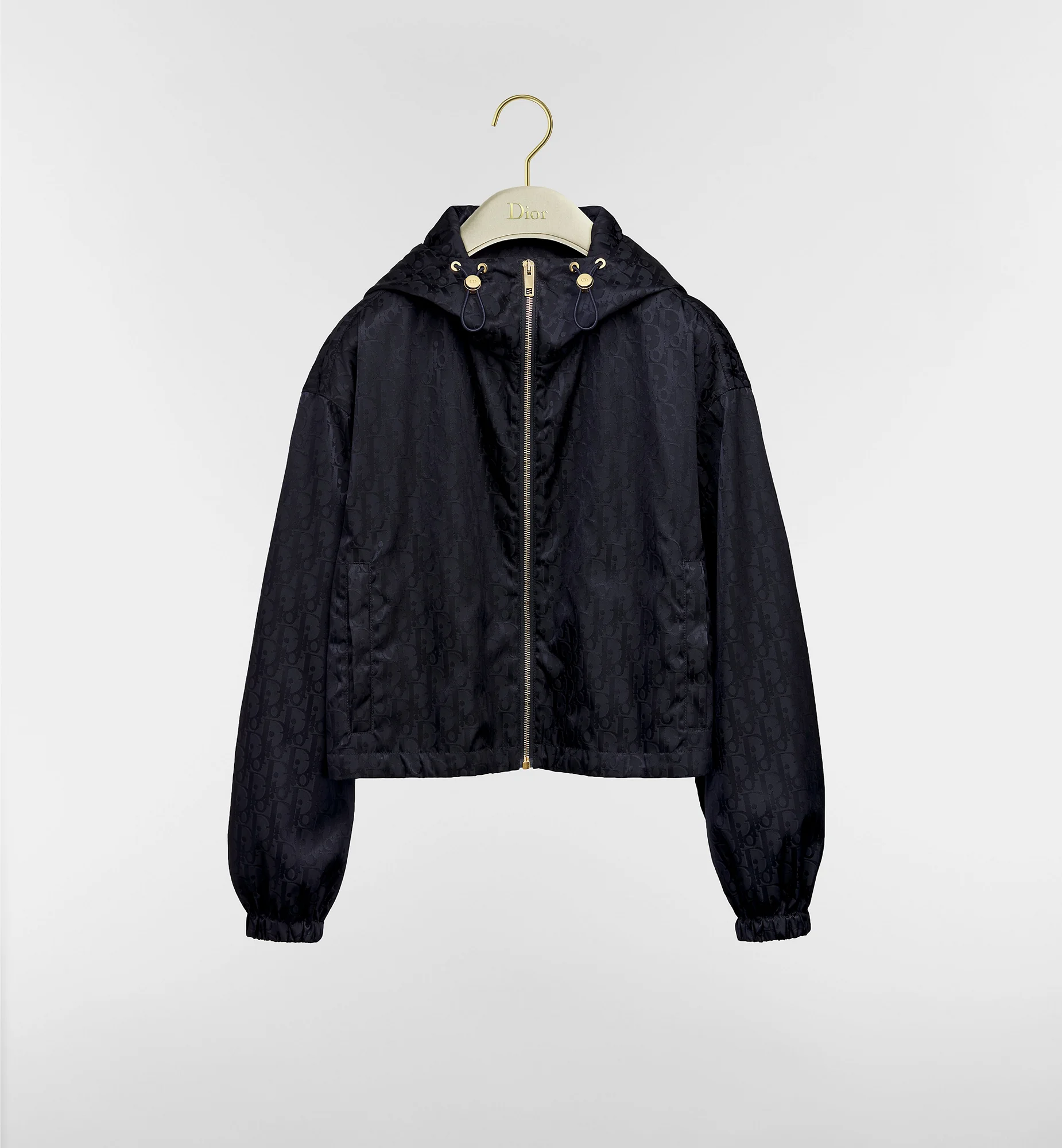 Zipped Cropped Jacket - 1