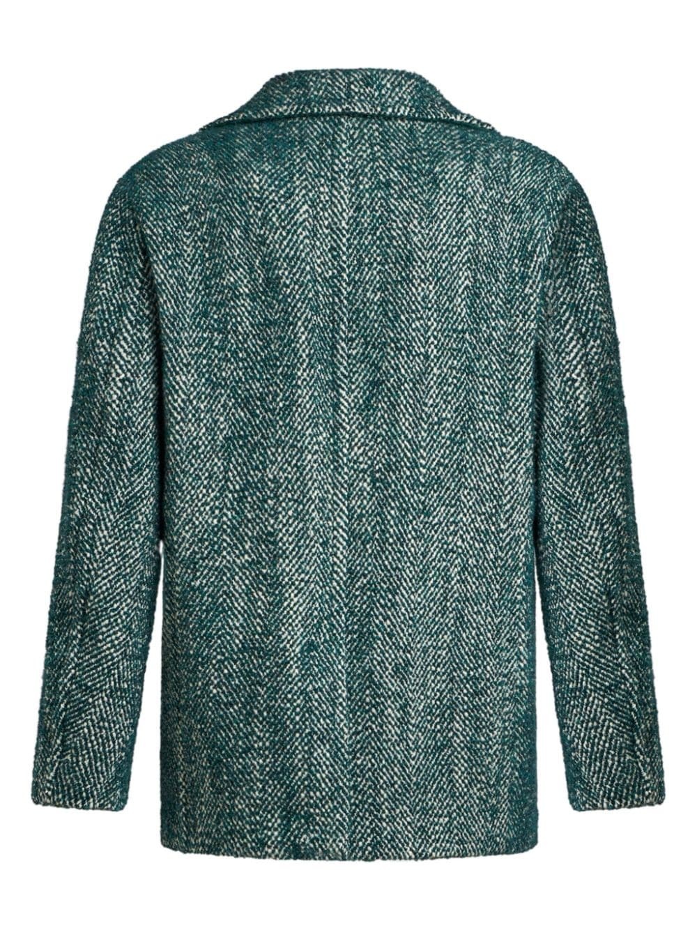 double-breasted peacoat - 6