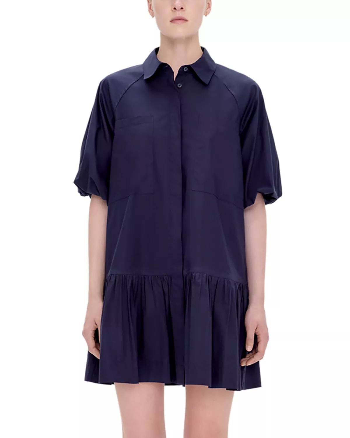 Crissy Cotton Poplin Mini Dress - 1