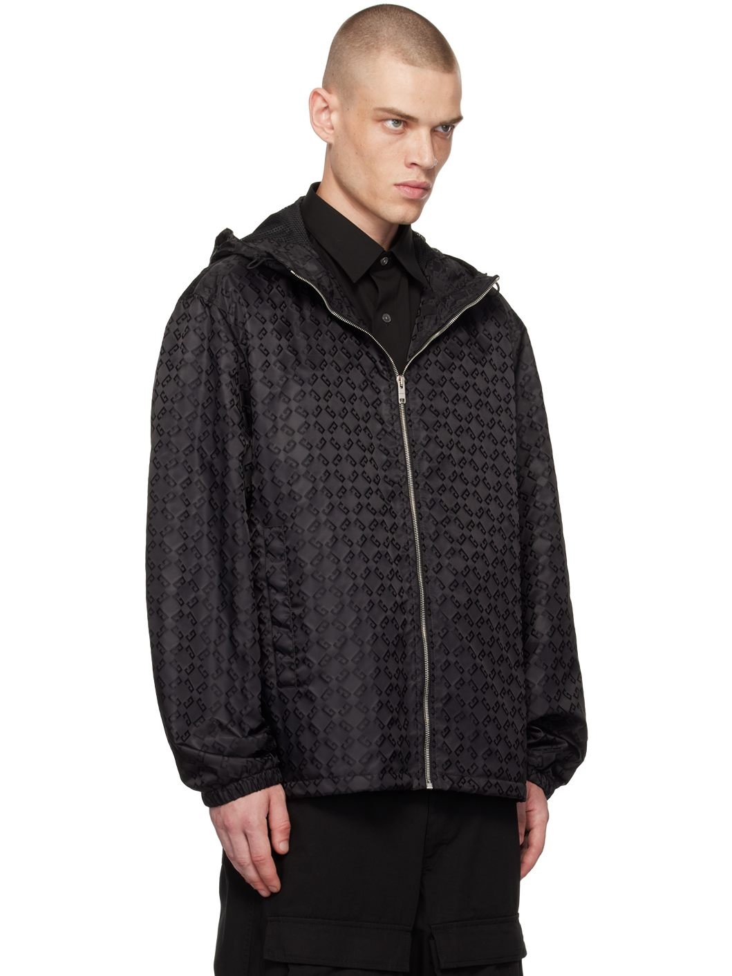 Black Monogram Jacket - 2