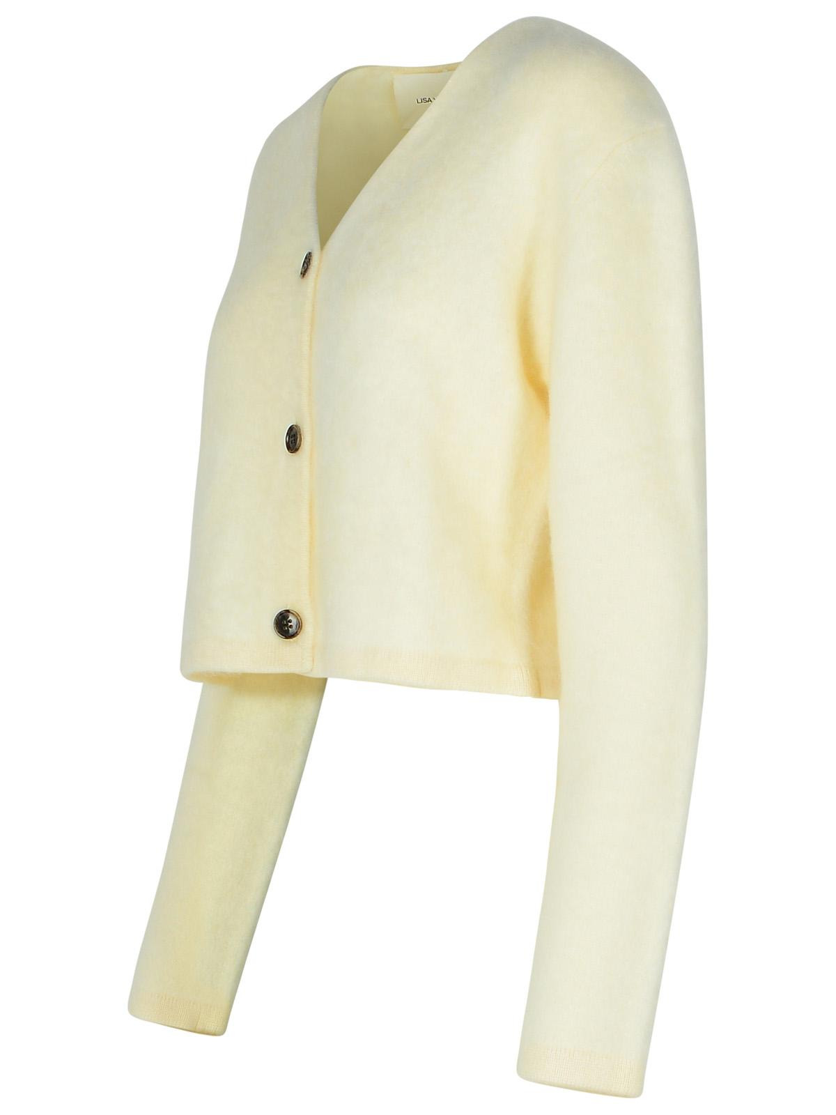 Lisa Yang 'Filippa' Cream Cashmere Cardigan Women - 2