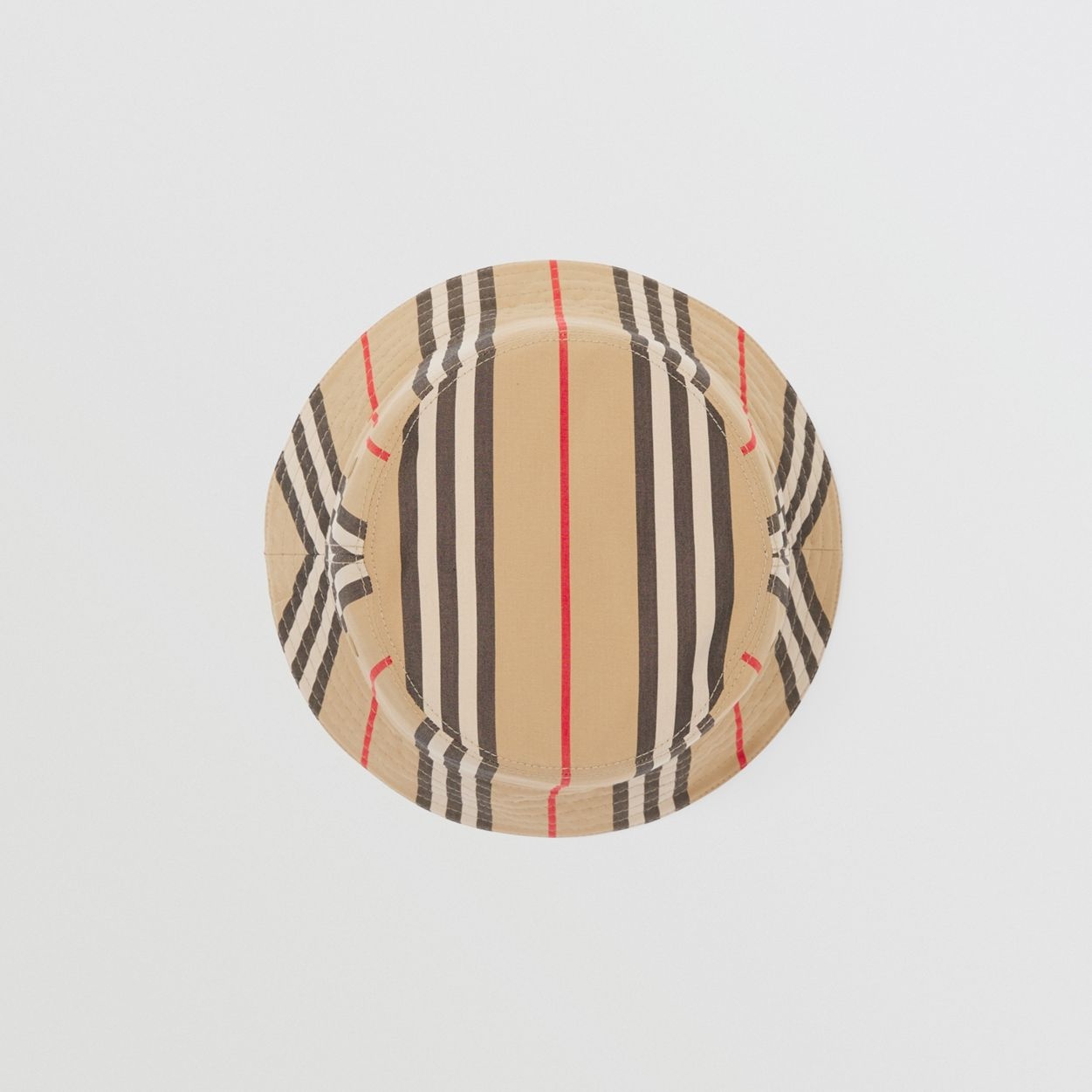 Reversible Icon Stripe Cotton Bucket Hat - 9