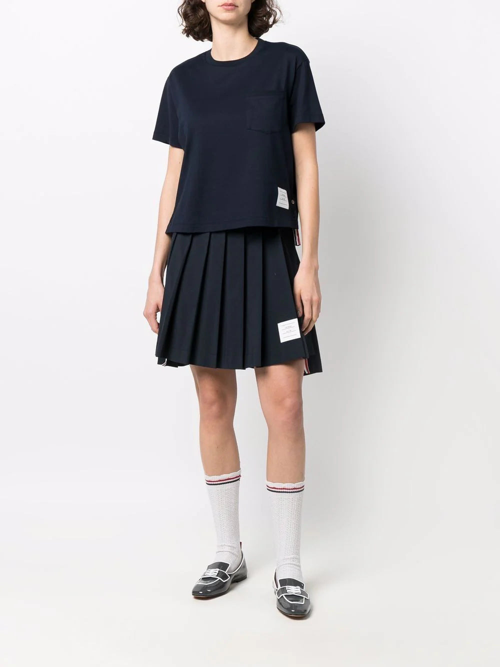 Short Sleeve Boxy Fit Pocket Tee - 2