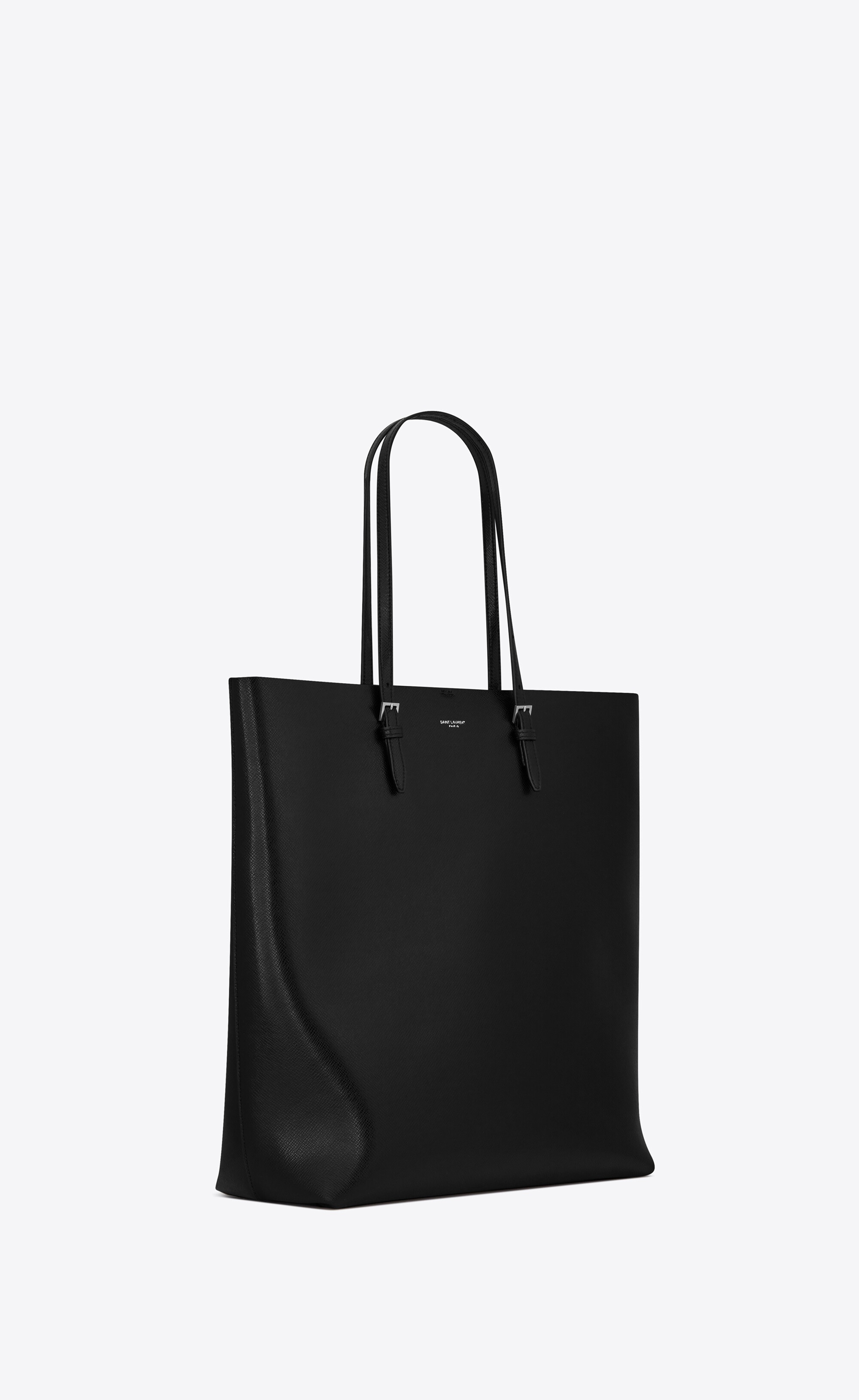 tote bag in coated embossed leather - 5