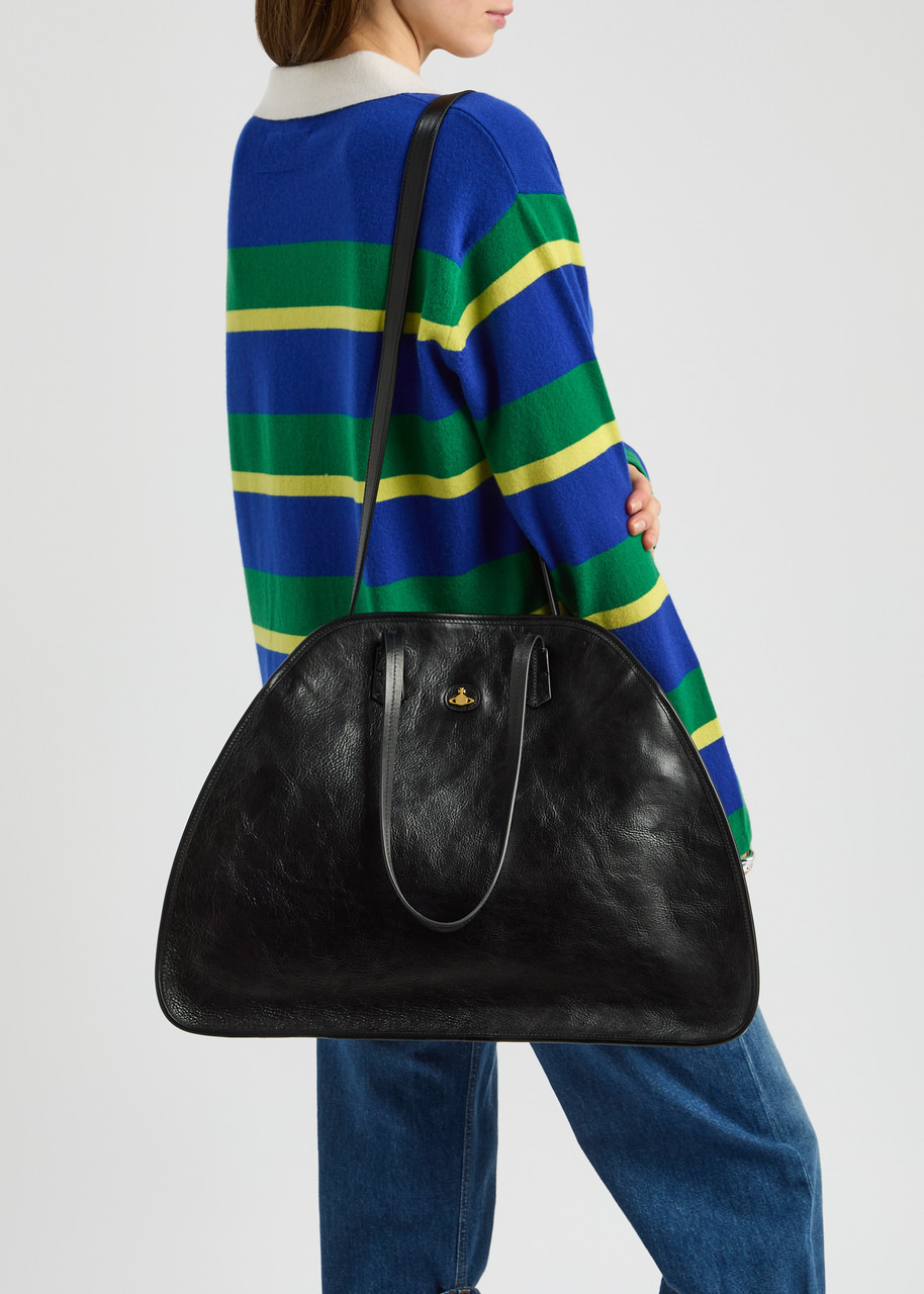 Vivienne Westwood Yasmina Large Grained Leather Tote - 6