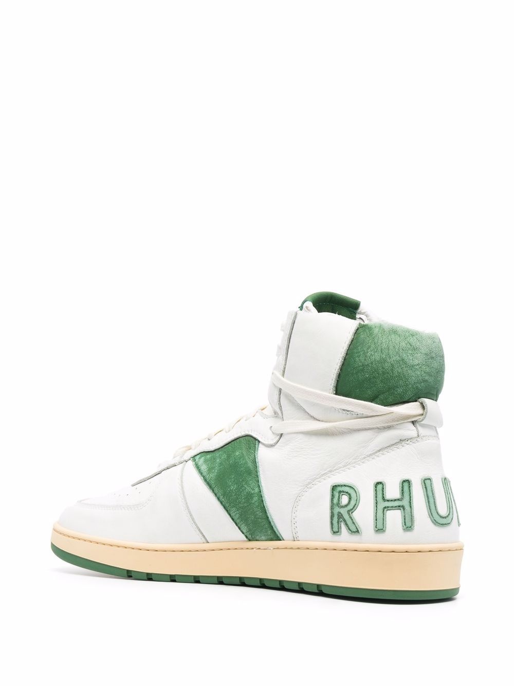 Rhecess leather high-top sneakers - 3
