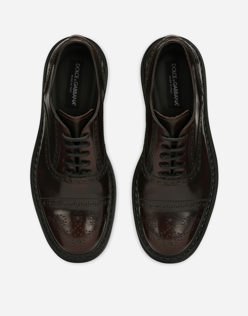 Brushed calfskin Oxfords 4