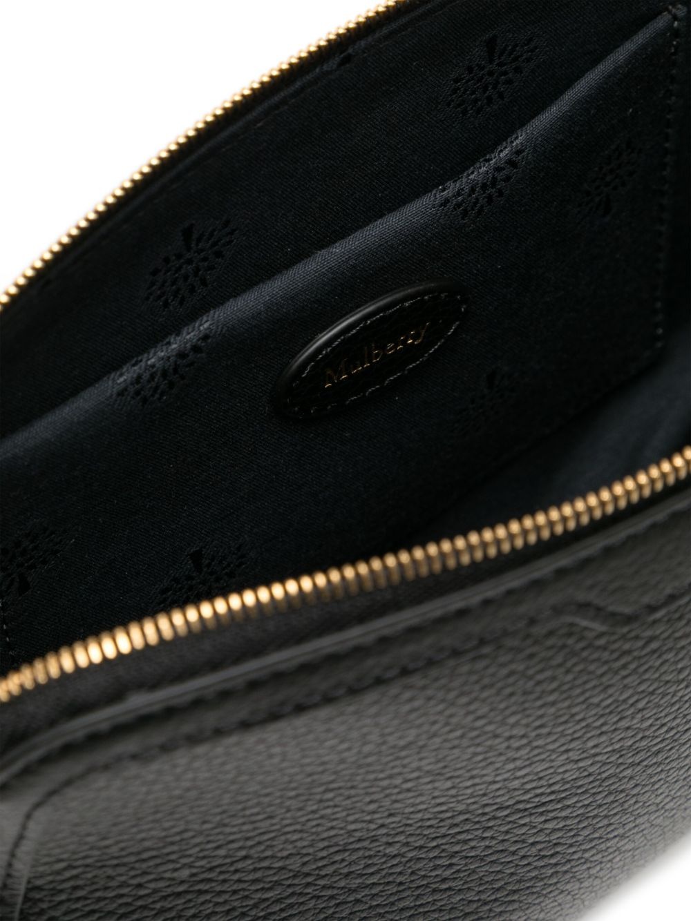 logo-embossed pouch - 3
