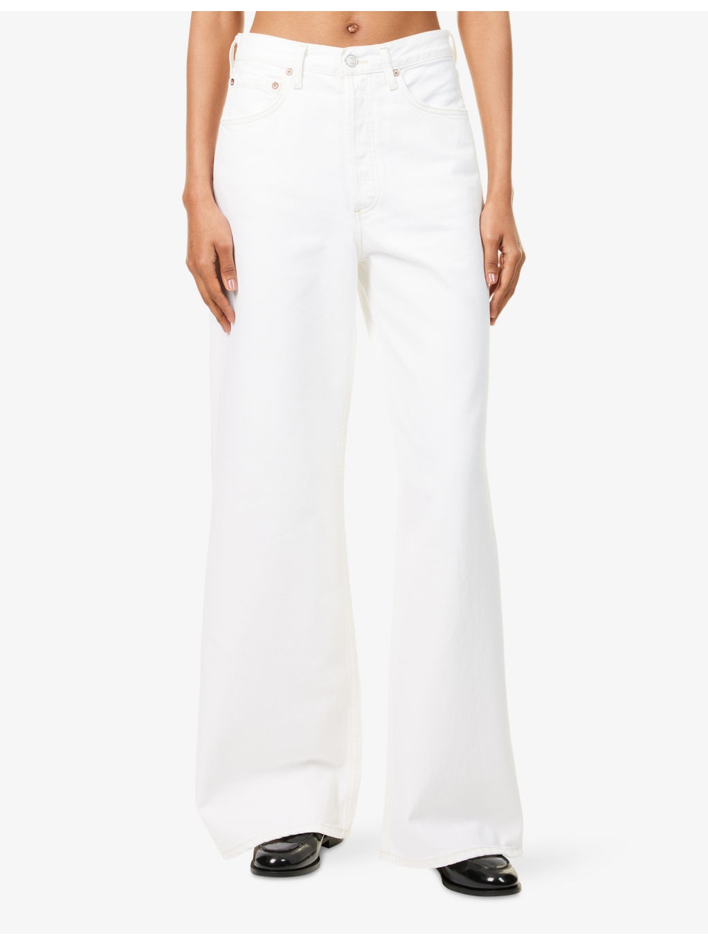 Dame Jean Wide-Leg Denim Jeans - 3