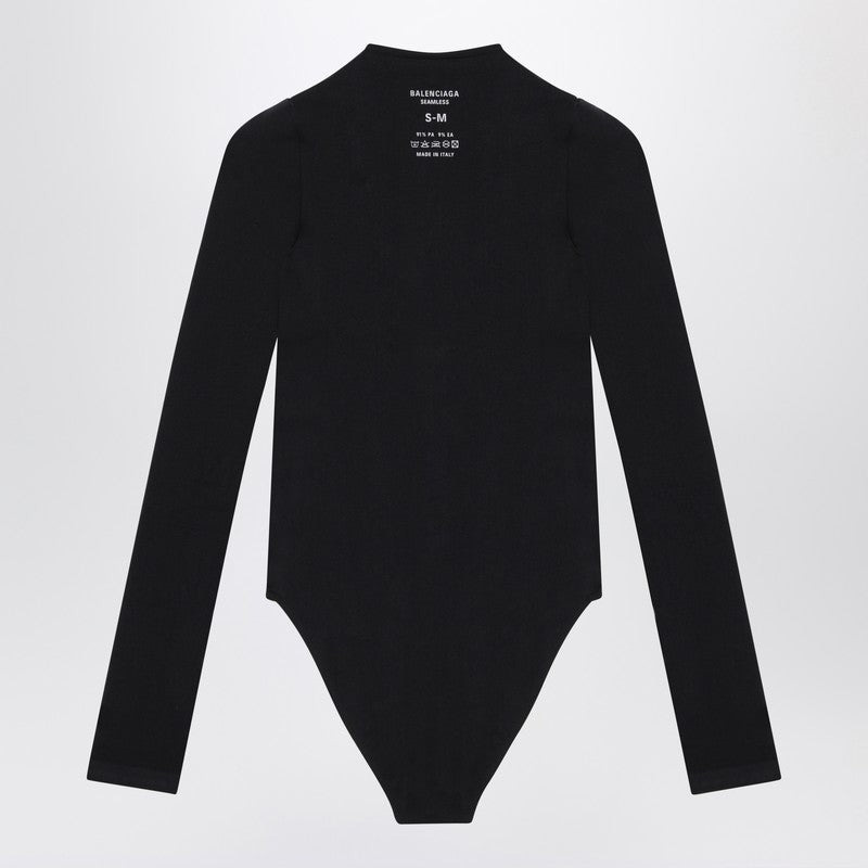 Balenciaga Black Nylon Bodysuit Women - 2