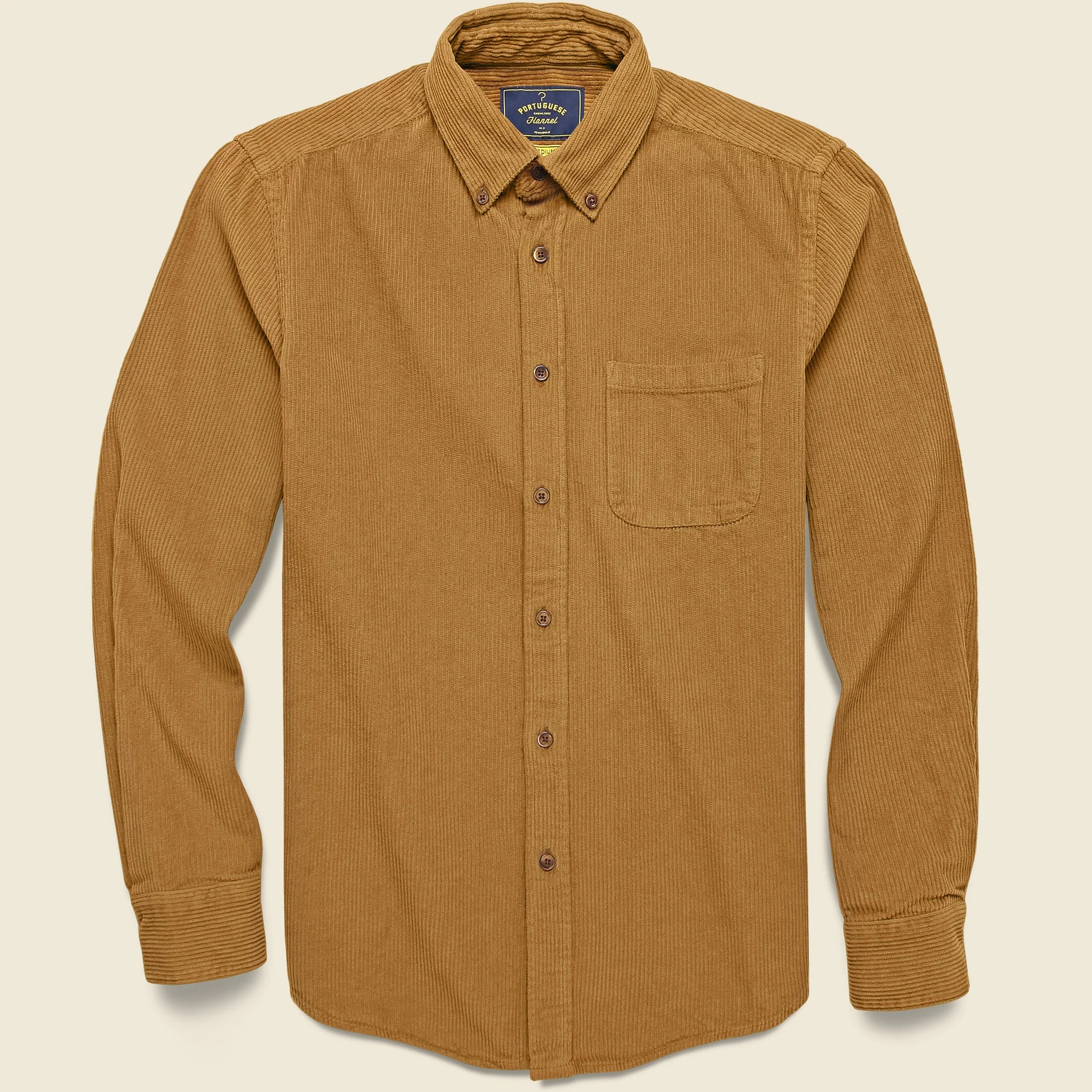 Corduroy Lobo Shirt - Honey - 1