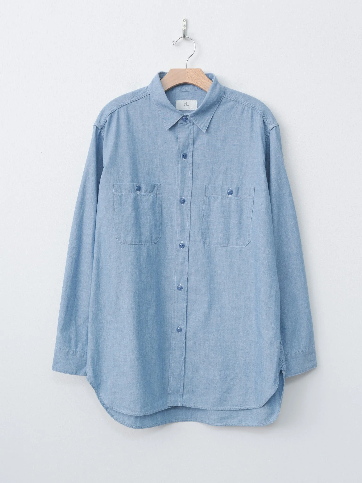 U.S.N Chambray Shirt - Indigo - 1