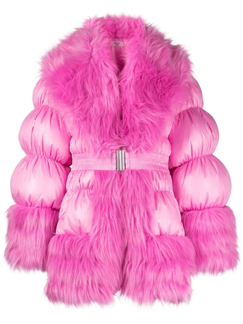 belted quilted puffer coat 1