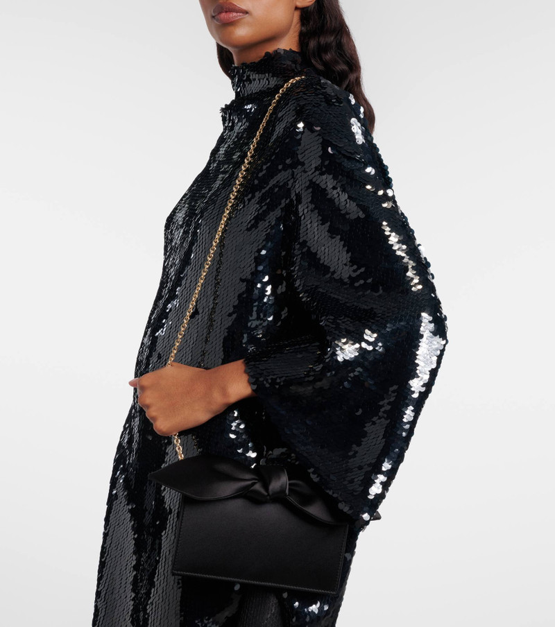 Bow Tie Mini satin clutch 6