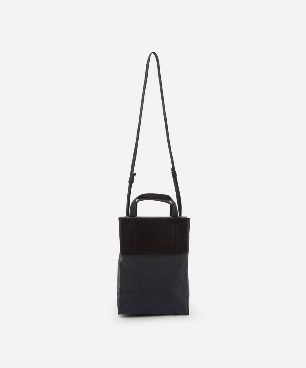 トートバッグ Acne Studios Baker Out Mini Tote Bag Black Acne Studios - Baker Out Small Tote | HBX - Globally Curated
