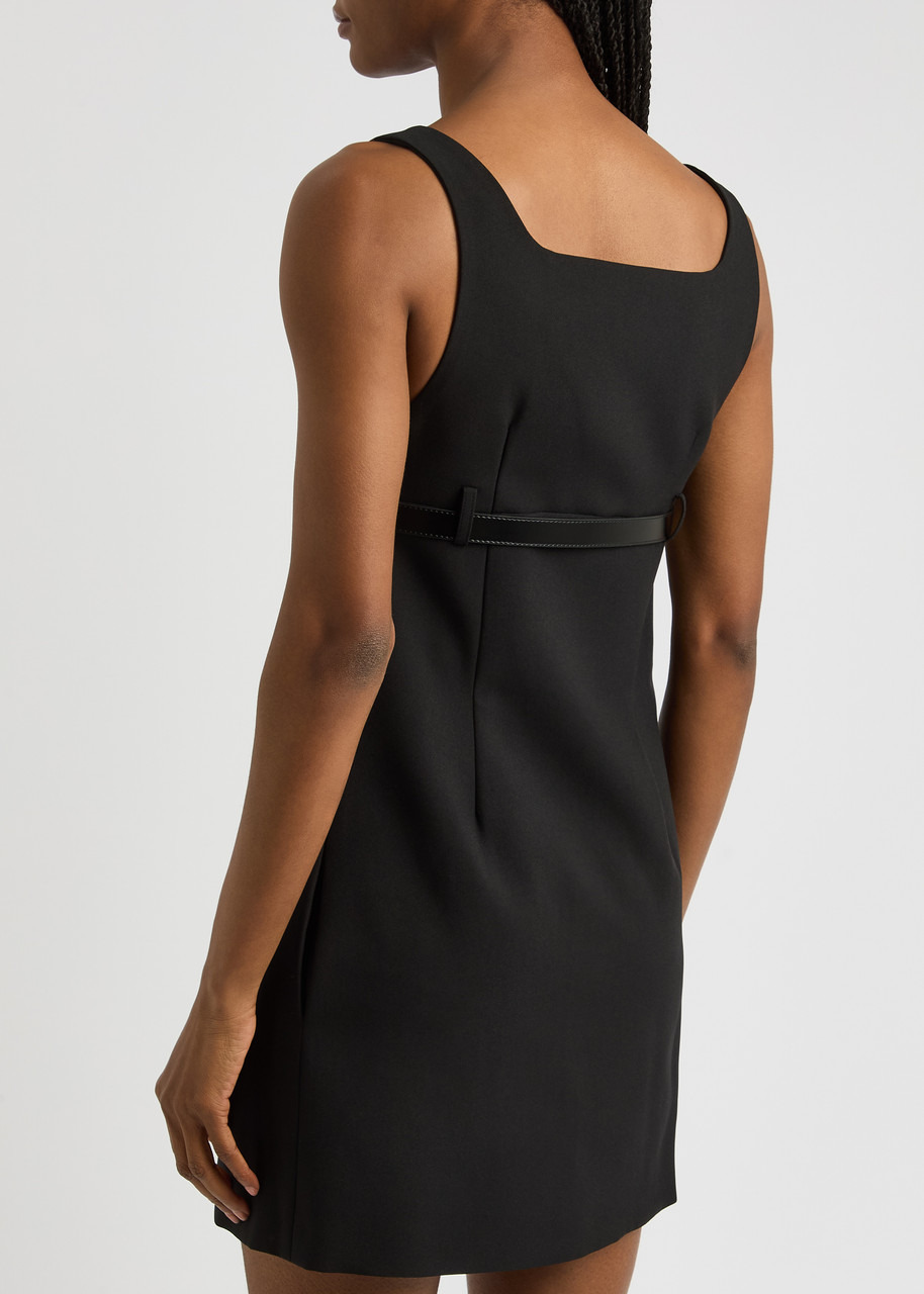Coperni Belted Woven Mini Dress - 3