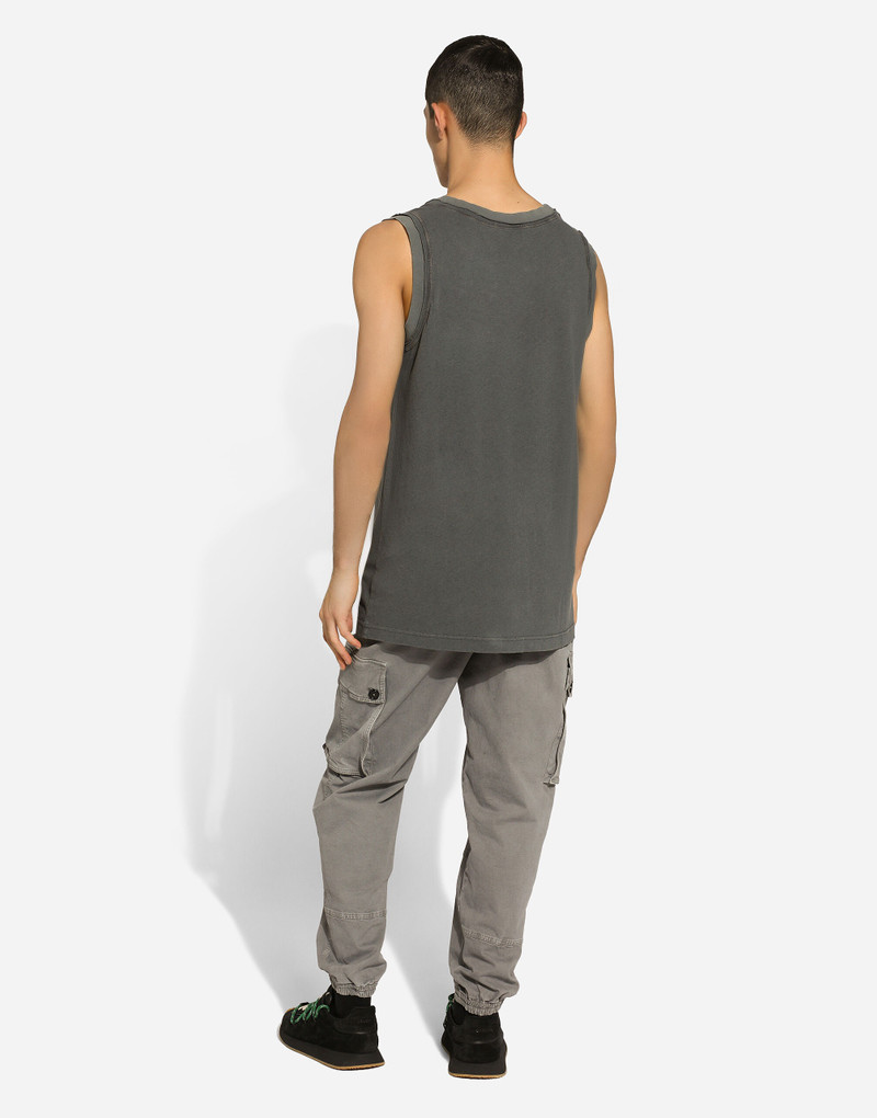 Oversize singlet with Dolce&Gabbana logo 3