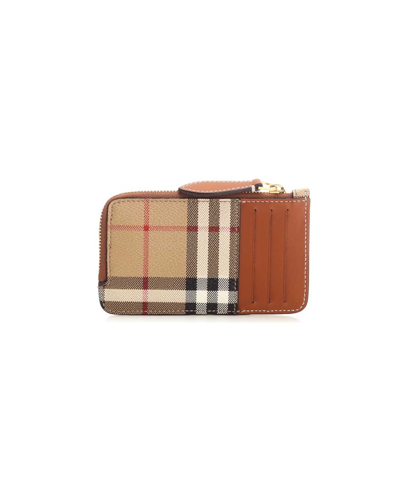 Tartan Check Card Holder - 3