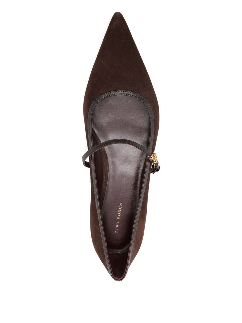 Double T buckle Mary Jane ballet flats 4