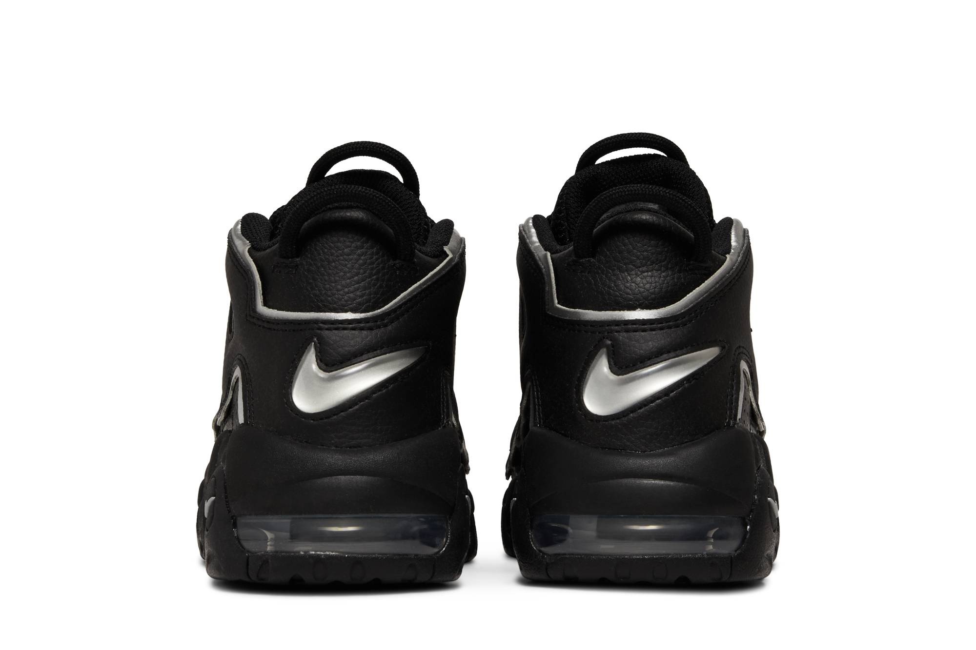 Wmns Air More Uptempo 'Black Metallic Silver' - 6