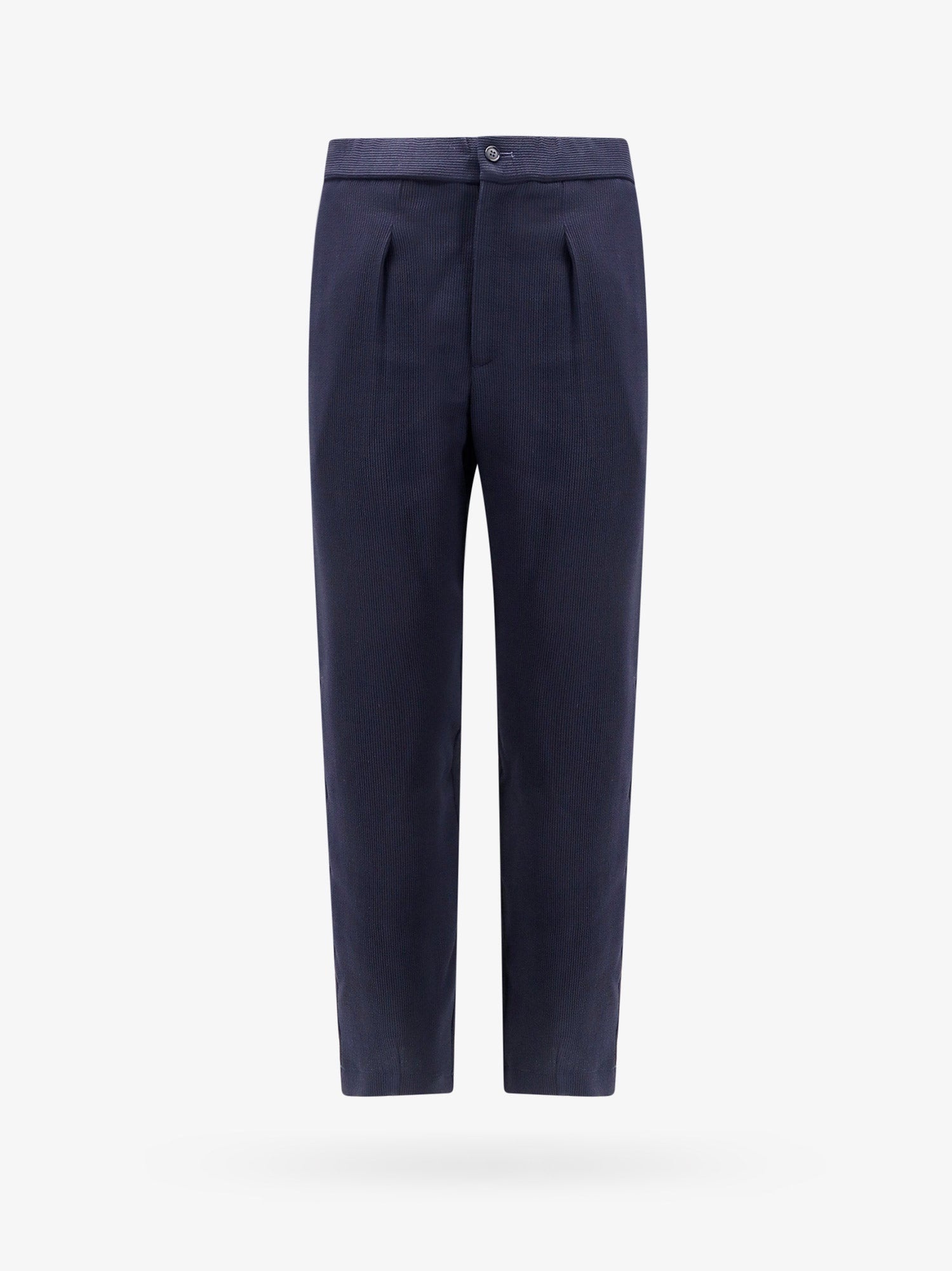 Giorgio Armani Man Trouser Man Blue Pants - 1