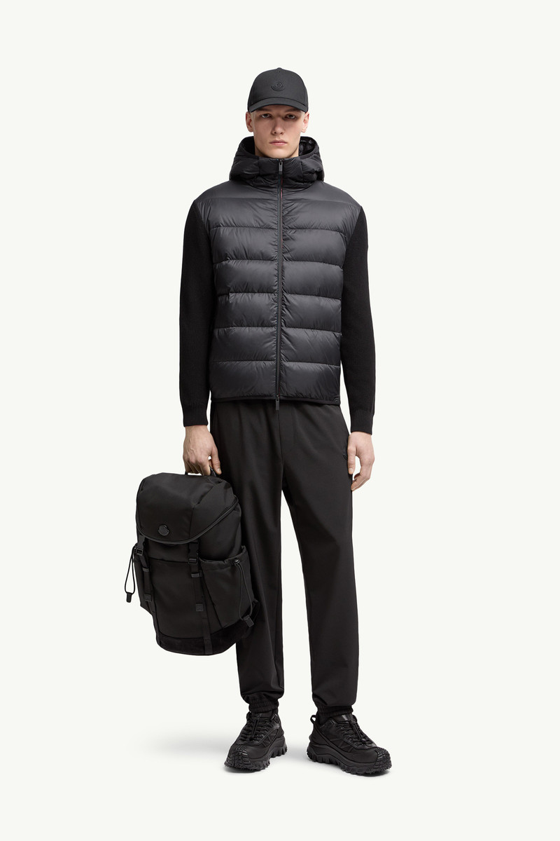 Moncler Padded Cotton Zip-Up Hoodie outlook
