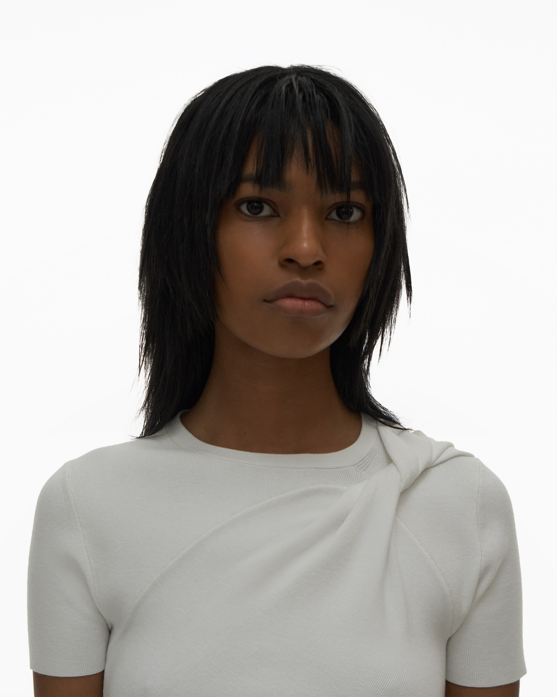 TWISTED ASYMMETRIC TEE - 7