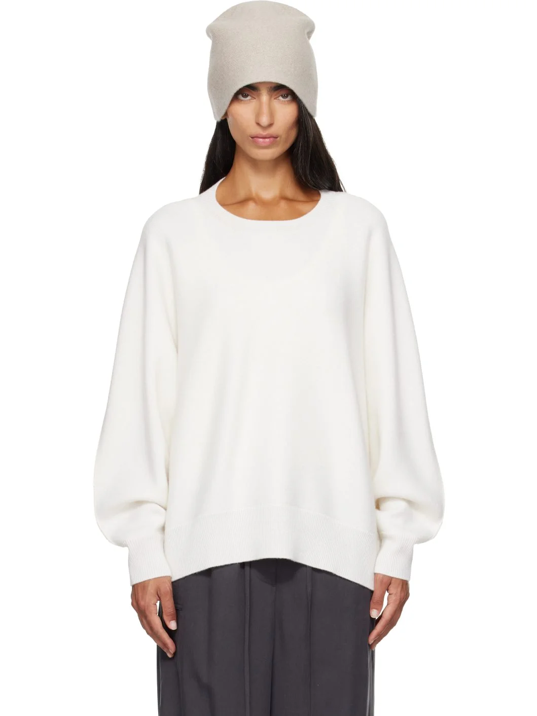 White Haily Sweater - 1