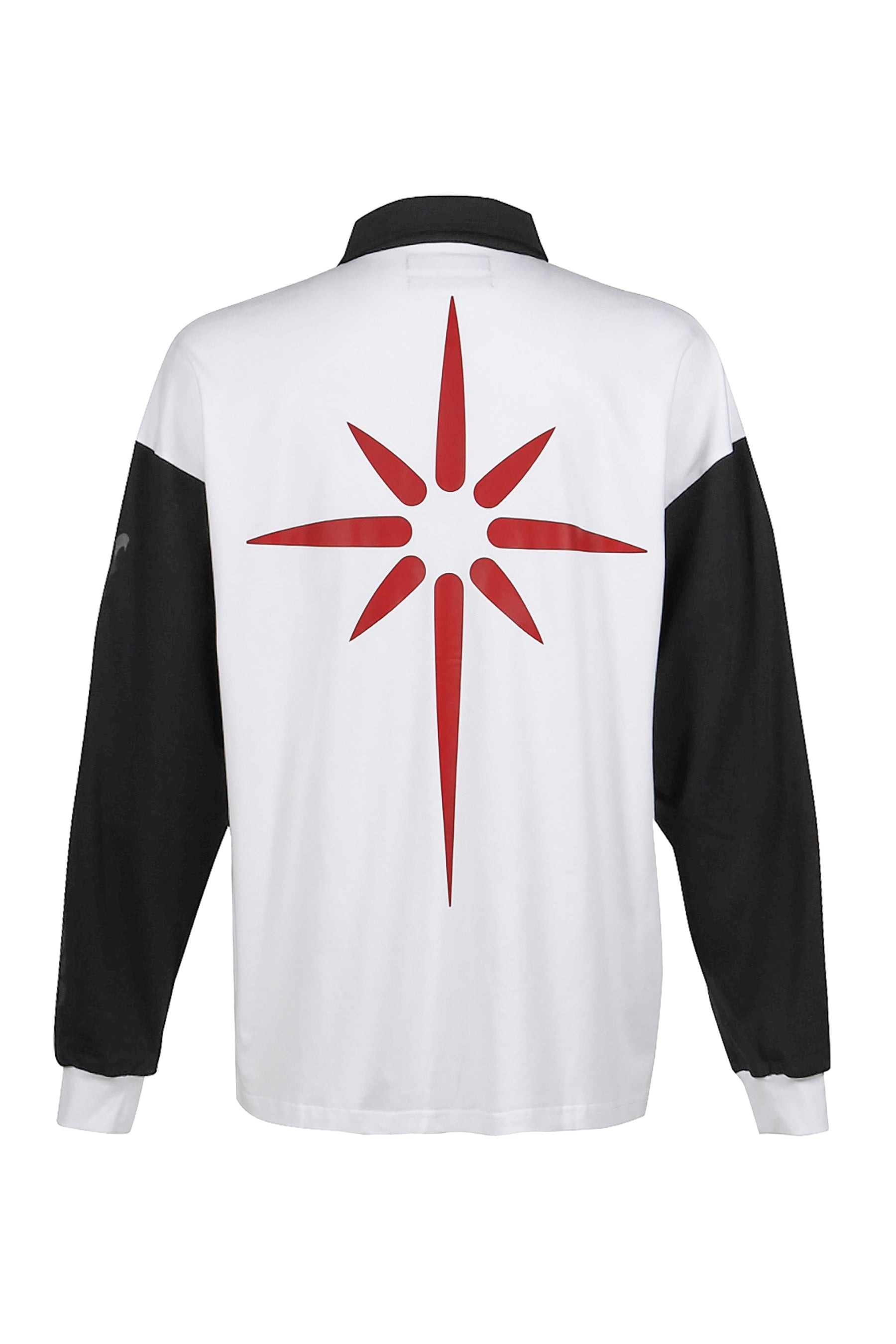 RUGBY LONGSLEEVE POLO / WHT - 6