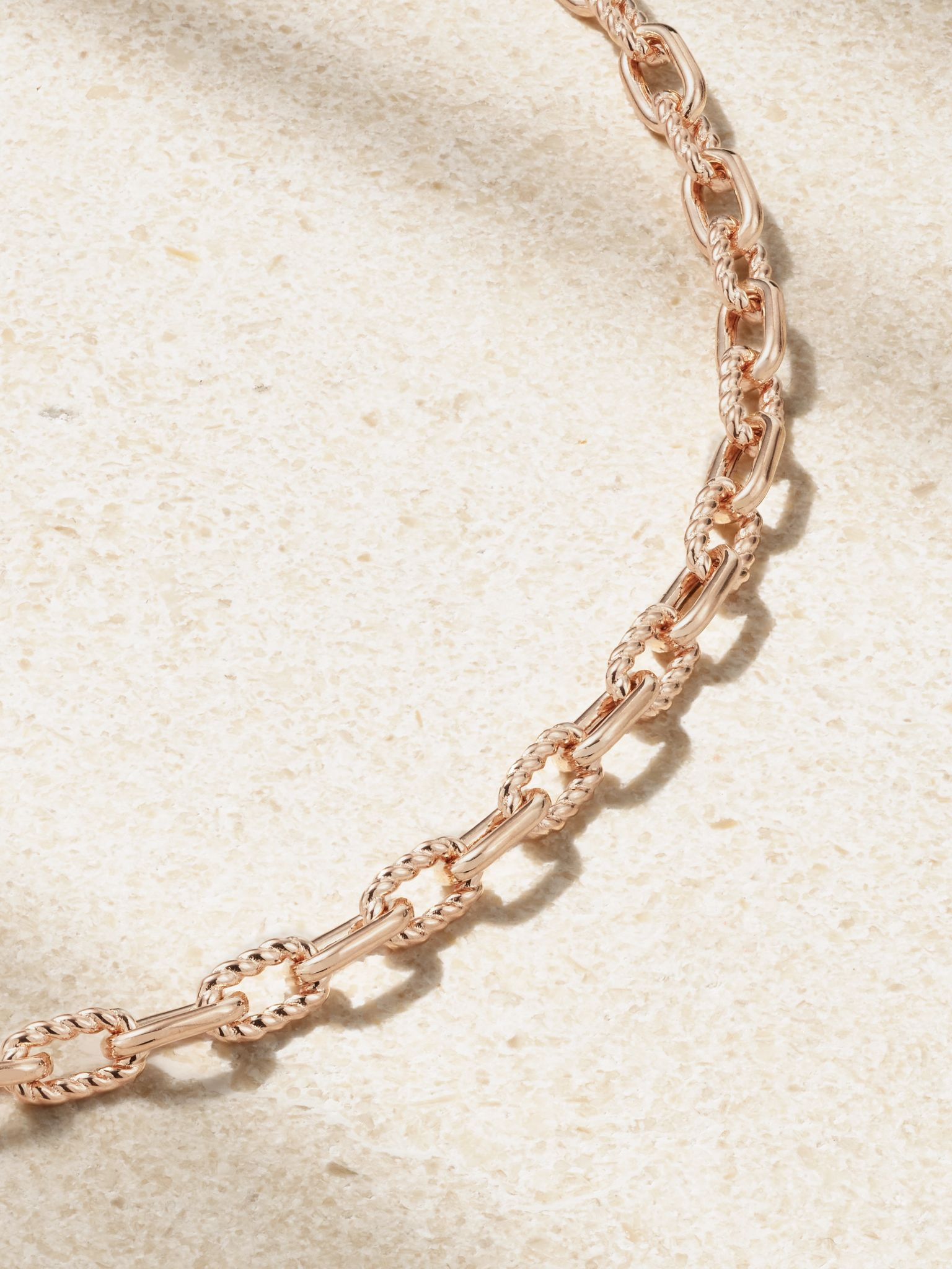 Madison 18-karat rose gold necklace Gold - 4