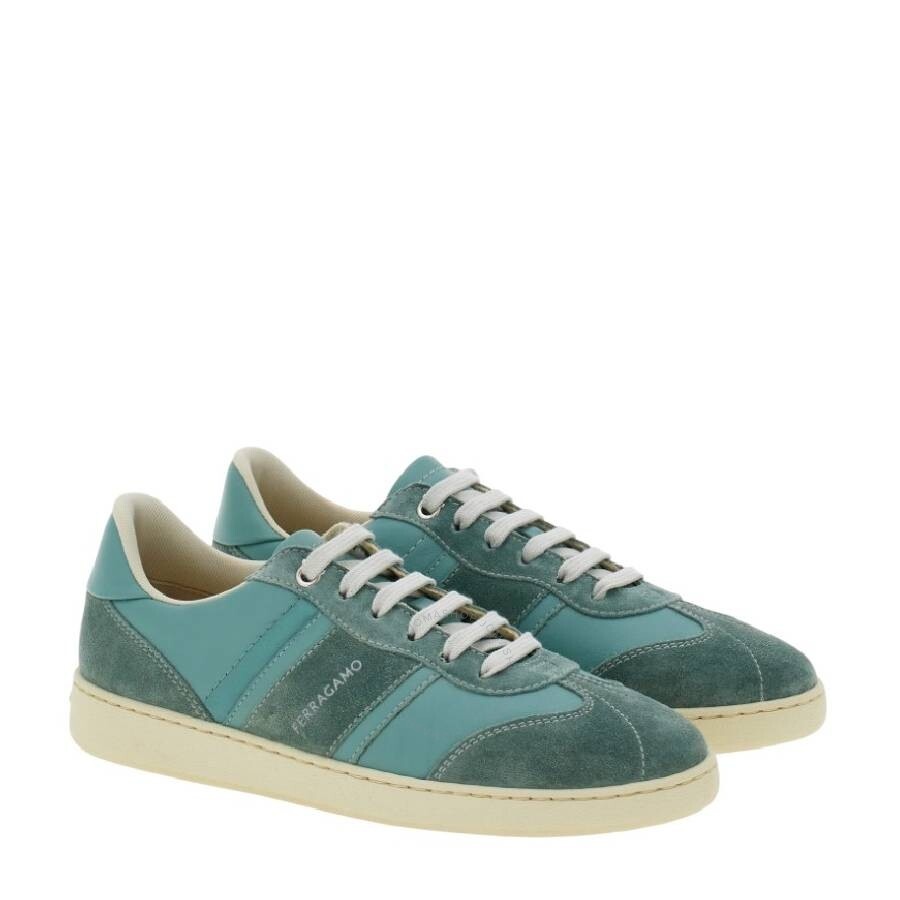 Ferragamo Debossed Logo Lace-Up Sneakers - 3