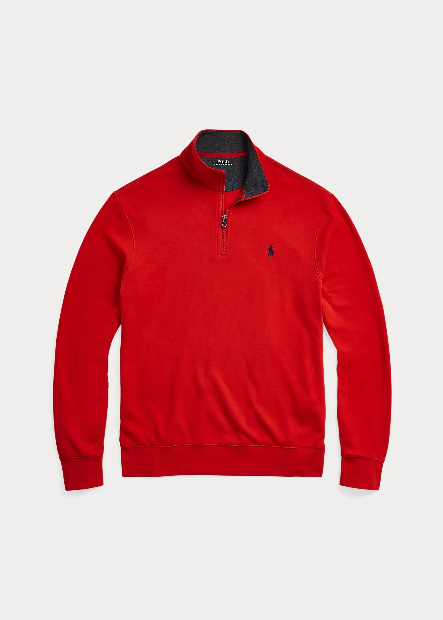 Luxury Jersey Quarter-Zip Pullover - 1