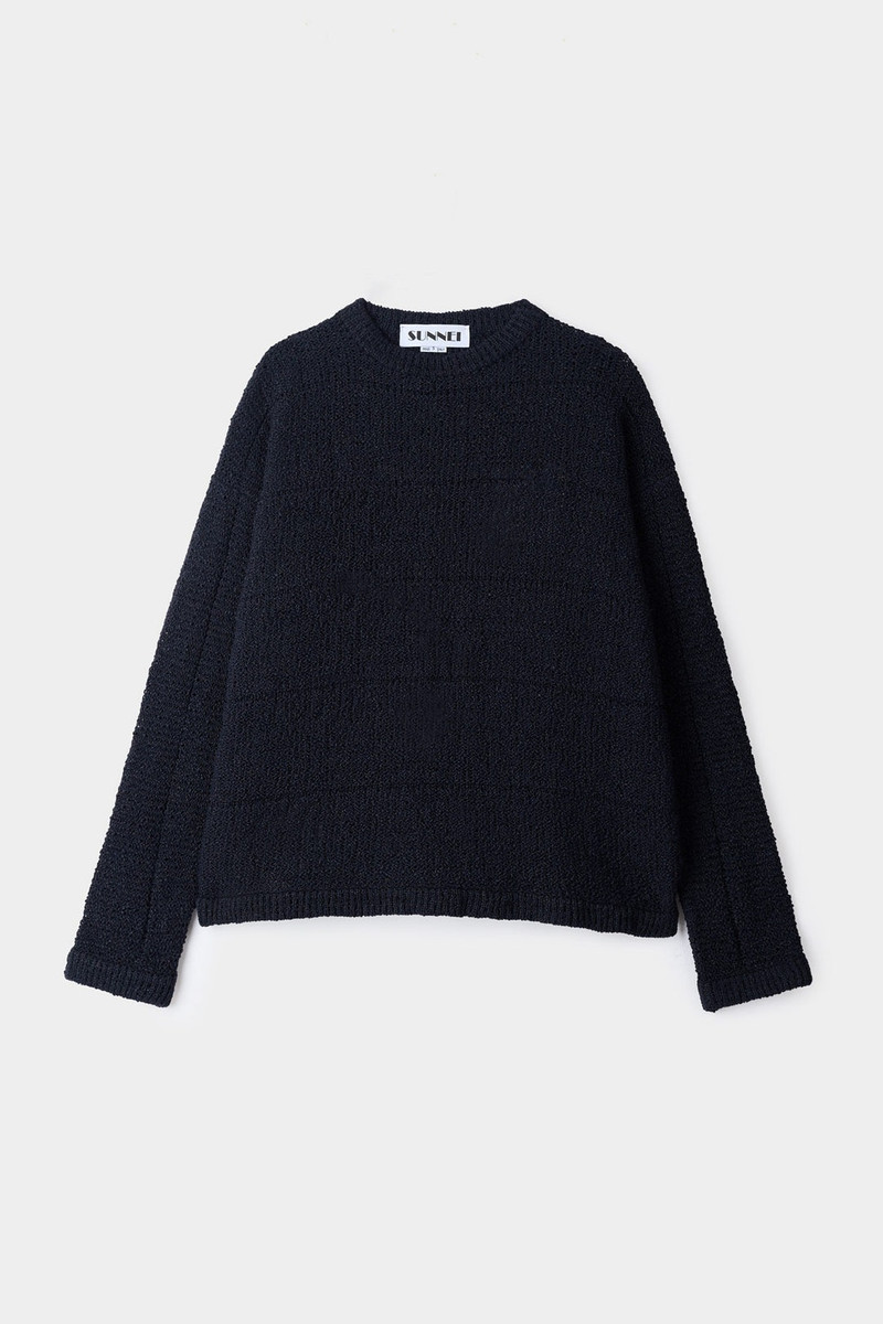 KNITTED JUMPER / black 1