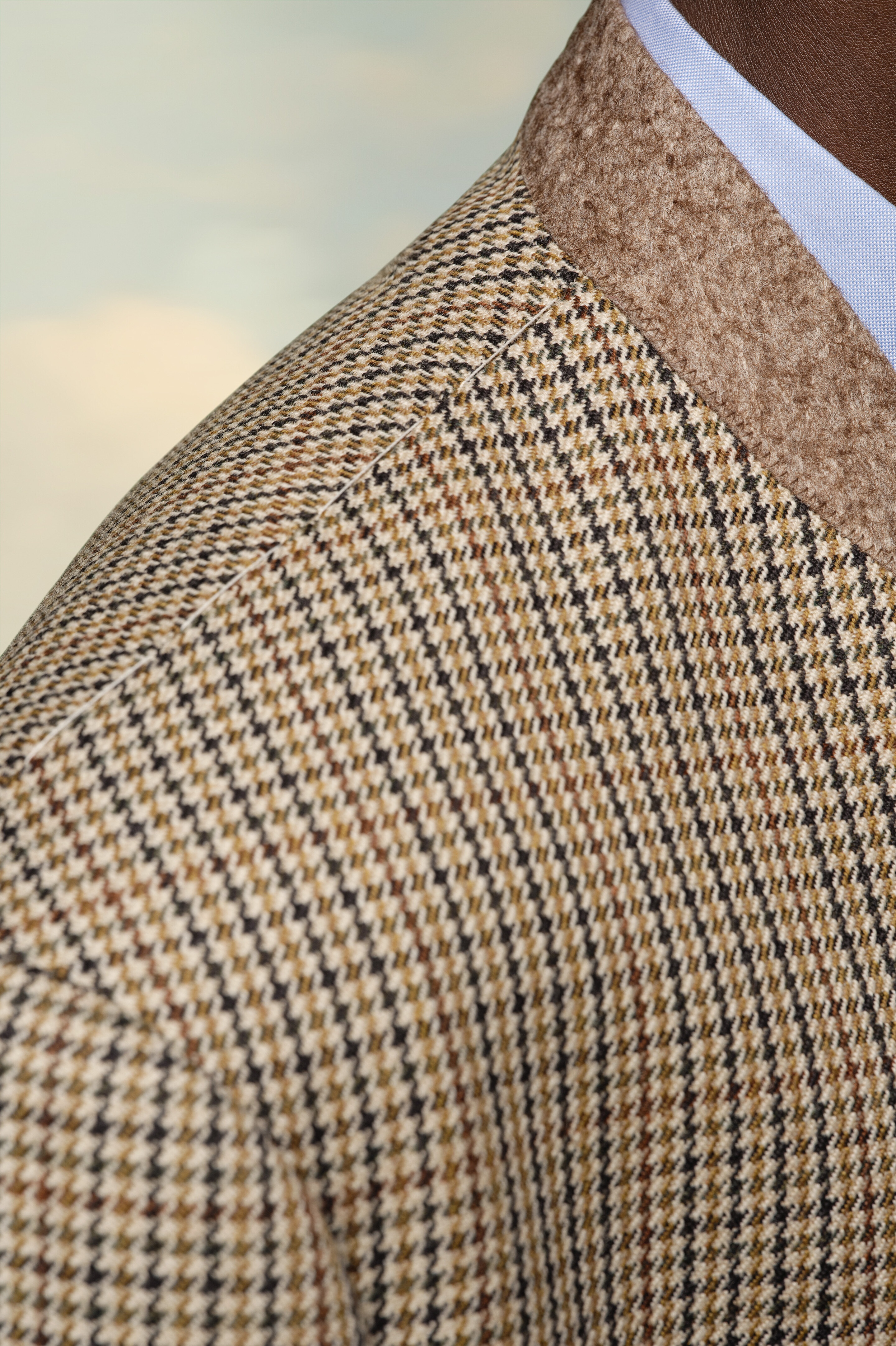 Collarless Wool Coat - 6