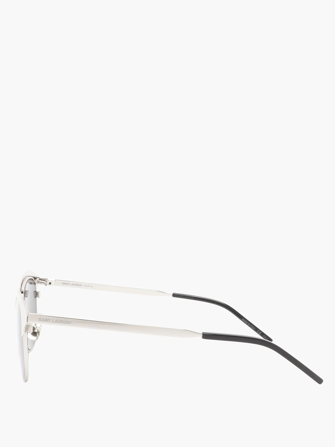 D-frame metal and acetate sunglasses - 4