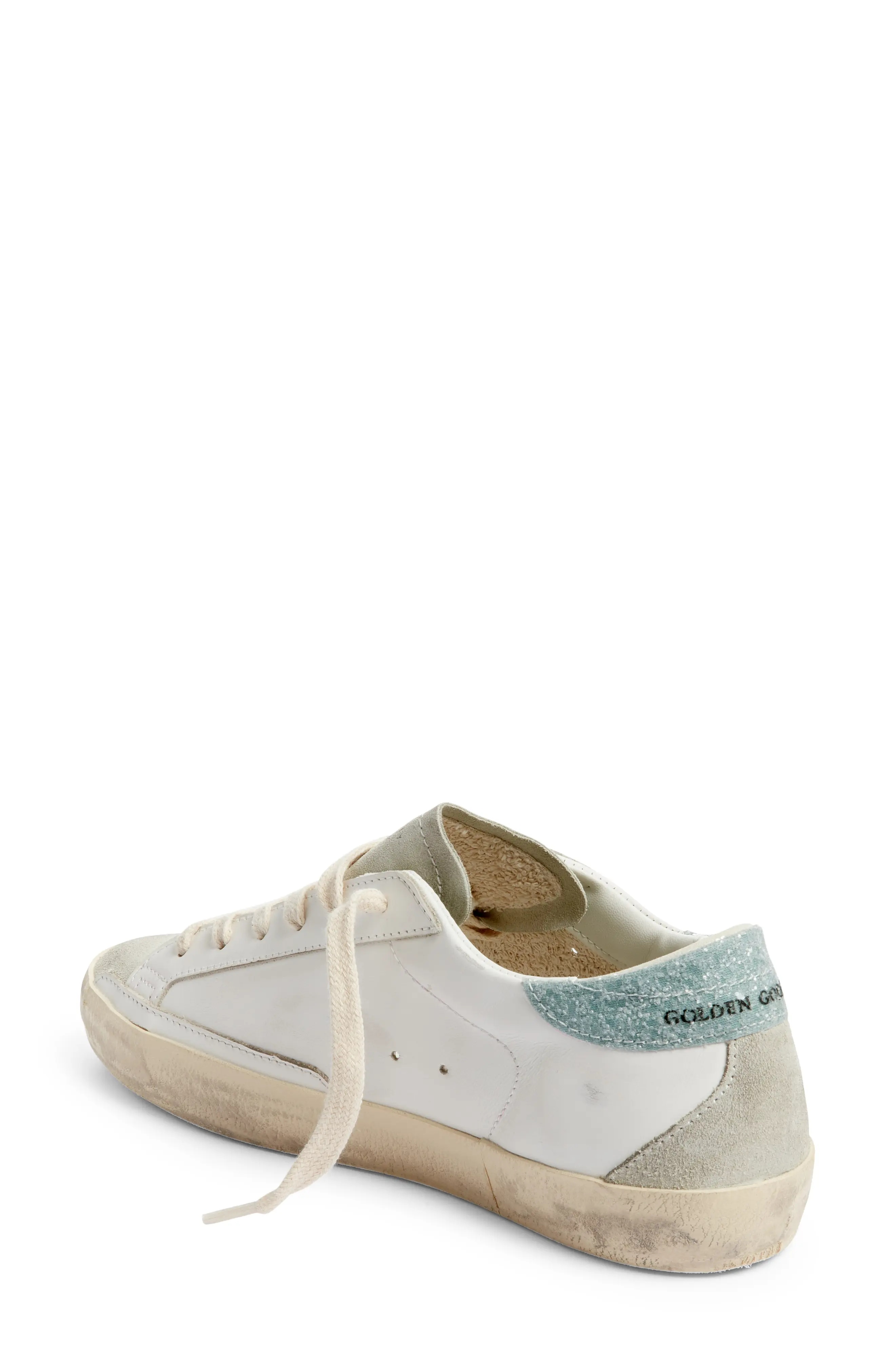 Super-Star Low Top Sneaker in White/Orchid - 2