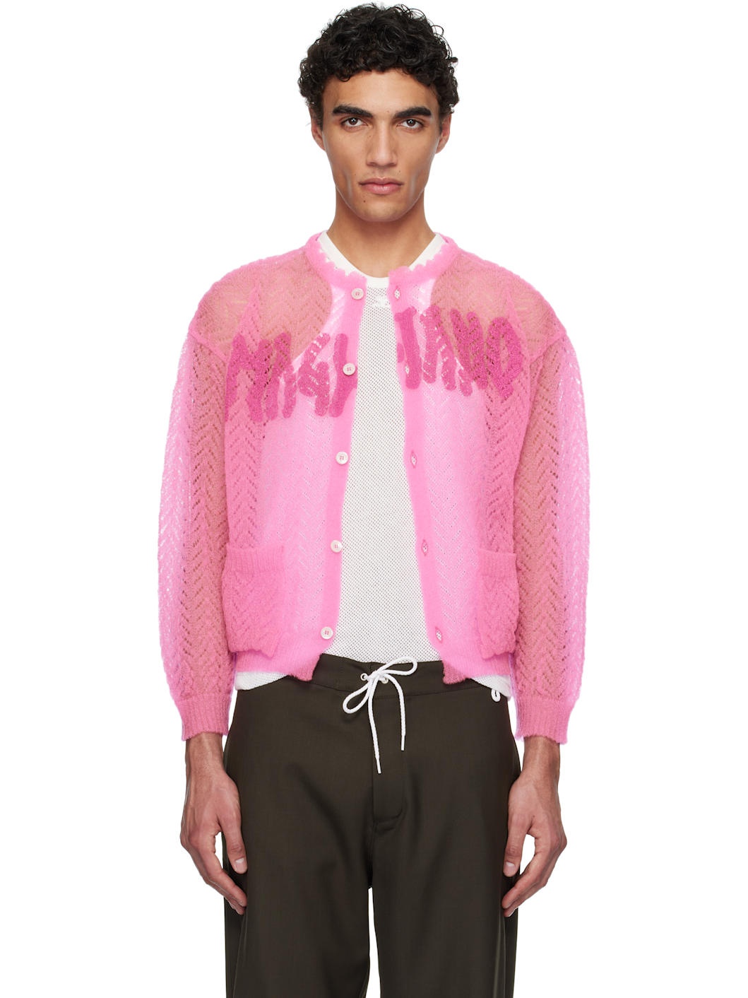 Pink Bimbo Cardigan - 1