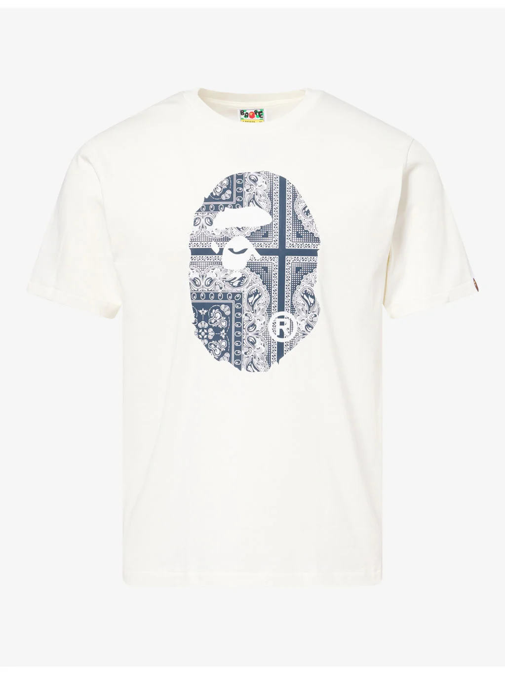 Paisley Ape Head Graphic Cotton-Jersey T-Shirt - 1