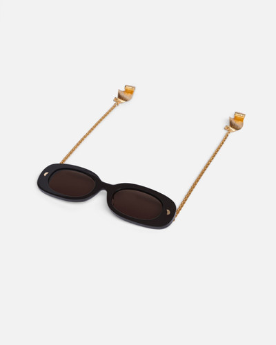 Nanushka Bio-Plastic Oval Sunglasses outlook