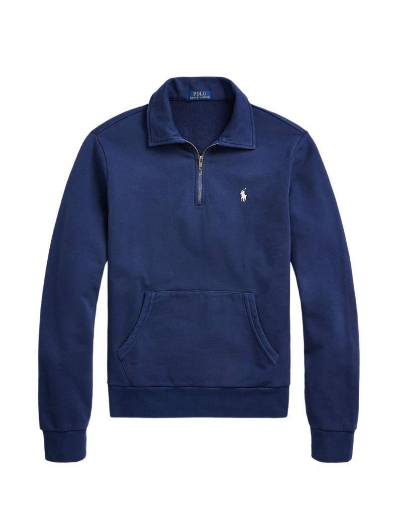 zip-fastening sweatshirt 1
